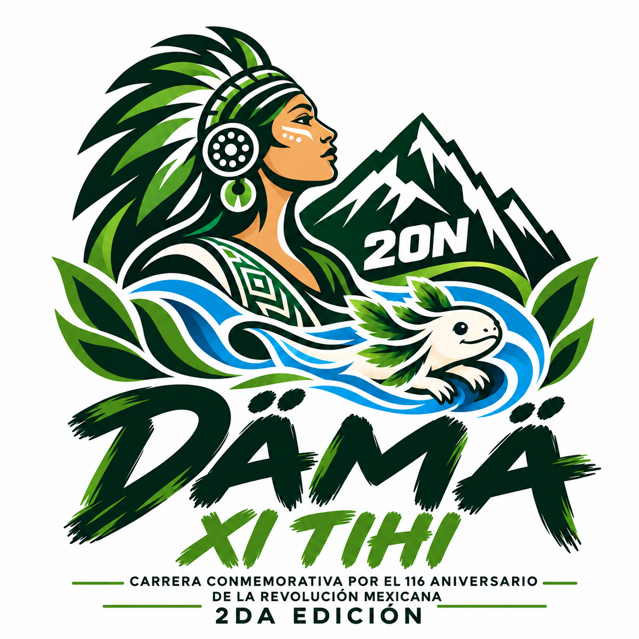 Logo oficial DÄMÄ, HI TIHI 2026